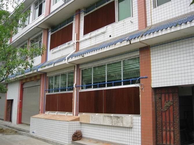 一體式水簾風機結構